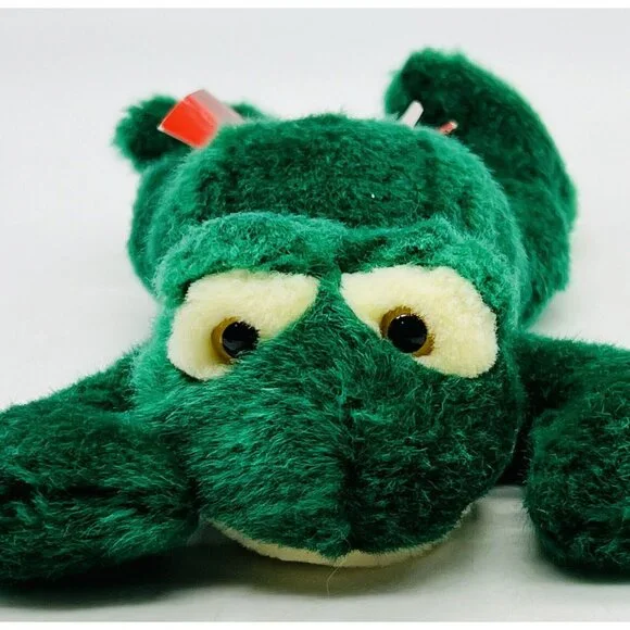 Russ Fleegle Frog Stuffed Animal Plush 7 Inches - Picture 2 of 8